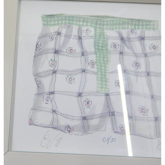 Kolene E Spicher Lingerie Art Pair Brasserie Bra Boxers Shorts Signed Numbered - Picture 8 of 11